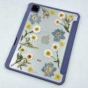 Wheat Ear, Delphiniums & Daisies Tablet Case | iPad Pro | Air 4 5 | Mini 6 | Tab S6/7/8