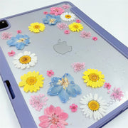 Delphiniums & Daisies Tablet Case | iPad Pro | Air 4 5 | Mini 6 | Tab S6/7/8