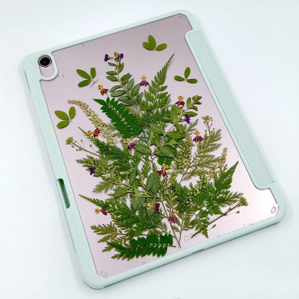 Green Forest | Weeds Series | iPad Pro | Air 4 5 | Mini 6 | Tab S6/7/8 Tablet Case