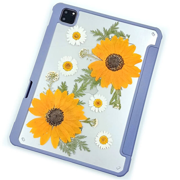 Two Sunflowers Tablet Case | iPad Pro | Air 3 4 5 | Mini 6