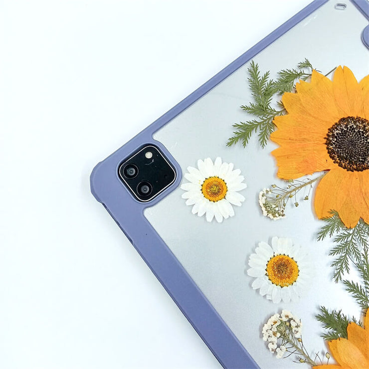 Two Sunflowers Tablet Case | iPad Pro | Air 3 4 5 | Mini 6