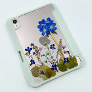 Delphinium in the Lotus pond | iPad Case Tablet Case | iPad Pro | Air 3 4 5 | Mini 6 | S8 S7