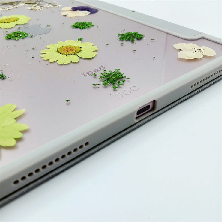 LaceFlo Daisy Hydrangea | iPad Case Tablet Case | iPad Pro | Air 3 4 5 | Mini 6 | S8 S7