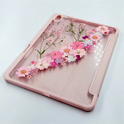 Pink Delphinium Daisy | iPad Case Tablet Case | iPad Pro | Air 3 4 5 | Mini 6 | S8 S7