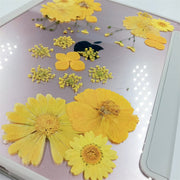 Yellow Cosmos Lace Flower | iPad Case Tablet Case | iPad Pro | Air 3 4 5 | Mini 6 | S8 S7