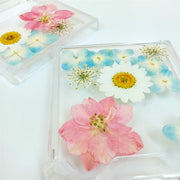 Pink Delphinium White Daisy | Bumper Case | Z Flip 3, Z Flip 4, Z Fold 3, Z Fold 4