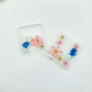 Pink Delphinium Blue Flowers | Bumper Case | Z Flip 3, Z Flip 4, Z Fold 3, Z Fold 4