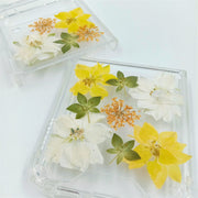 White Yellow Delphinium Lace Flowers | Bumper Case | Z Flip 3, Z Flip 4, Z Fold 3, Z Fold 4