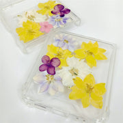 White Yellow Delphinium | Bumper Case | Z Flip 3, Z Flip 4, Z Fold 3, Z Fold 4