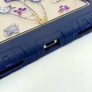 Japanese Sage Tablet Case | Bumper Leather Case | Camera Protection Case