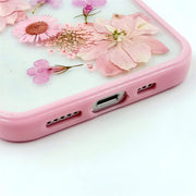 Pink Delphinium | with Lanyard | with Magsafe | Colorful Border Case