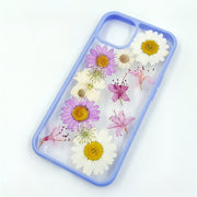 Daisies & Rhododendron | with Lanyard | with Magsafe | Colorful Border Case