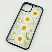 White Daisies | with Lanyard | with Magsafe | Colorful Border Case