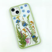 Myosotis | Weeds Series | with Lanyard | with Magsafe | Colorful Border Case