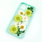 Daisies White Delphinium | with Lanyard | with Magsafe | Colorful Border Case