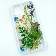 Myosotis & Thalictrum | Weeds Series | with Lanyard | with Magsafe | Colorful Border Case