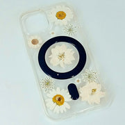 Daisy & Lace Flower | Built-in Magnets | with MagSafe