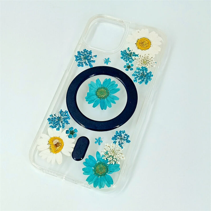 Daisy & Lace Flower | Built-in Magnets | with MagSafe