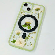 Leucanthemum Paludosum Delphinium | with Lanyard | with Magsafe | Colorful Border Case