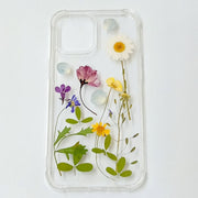 Lobelia Erinus | Clear Bumper Phone Case | Optional Magnetic Ring