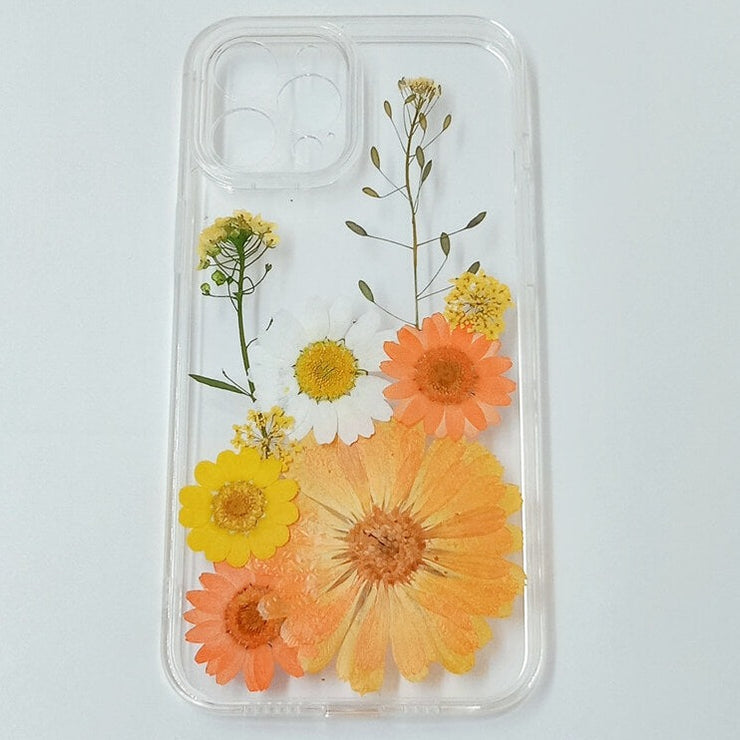 Orange Calendula | with Built-in Magnets | MagSafe | with Camera Lens Protection