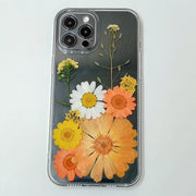 Orange Calendula | with Built-in Magnets | MagSafe | with Camera Lens Protection