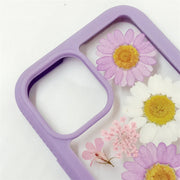 Purple & White Daisy | 2 in 1 Full Protection Case | Apple Samsung Google