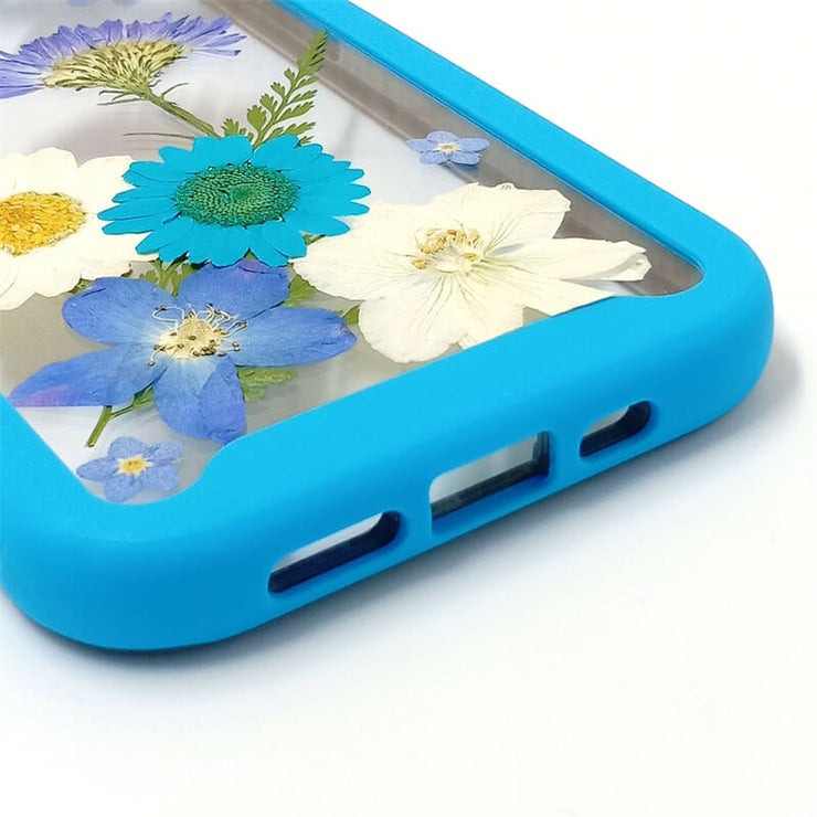 Forget Me Not & Delphinium & Daisy | 2 in 1 Full Protection Case | Apple Samsung Google