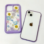 Hydrangea & Daisy | 2 in 1 Full Protection Case | Apple Samsung Google