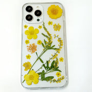 Yellow Daisies | Clear, Bumper, Border Phone Case | Apple Samsung Google