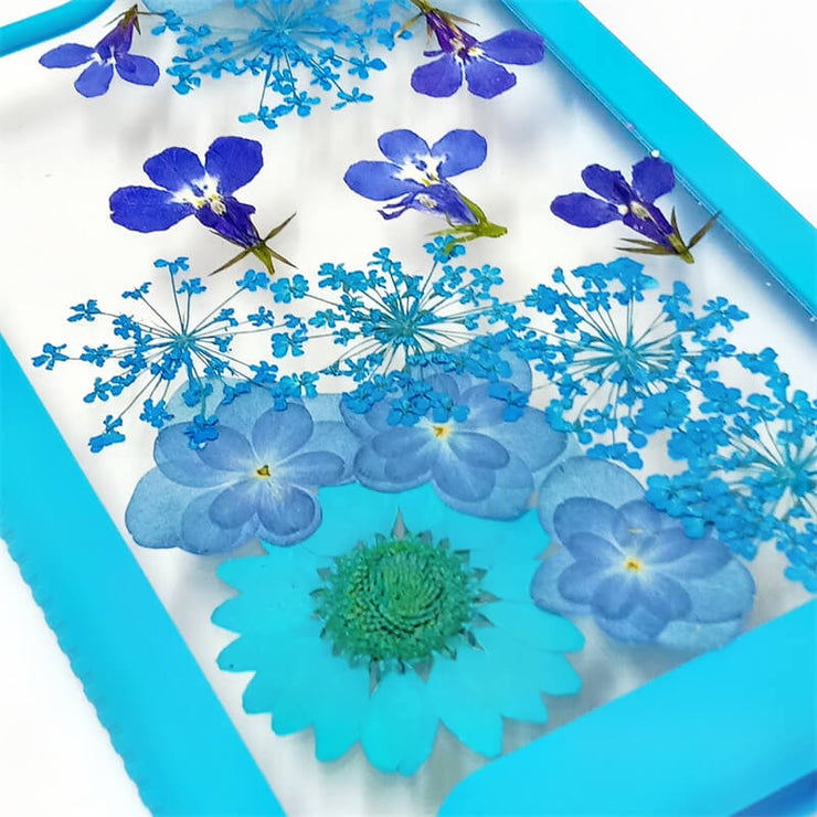 Blue Series | Daisy Lace Flower Hydrangea | 2 in 1 Full Protection Case | Apple Samsung Google