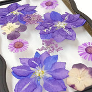 Purple Delphinium Hydrangea | Waves Case | Bumper Border Case | iPhone 14/13/12 Phone Case