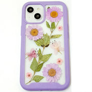 Purple Daisy Sorbaria Sorbifolia | 2 in 1 Full Protection Case | Apple Samsung Google