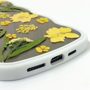 Yellow Delphinium Alyssum | Waves Case | Bumper Border Case | iPhone 14/13/12 Phone Case