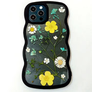 Blue Gypsophila | Waves Case | Bumper Border Case | iPhone 14/13/12 Phone Case