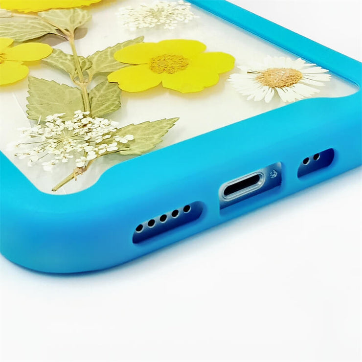 Cosmos Lace Flower | 2 in 1 Full Protection Case | Apple Samsung Google