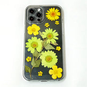 Green & Yellow Daisies | with Camera Lens Protection