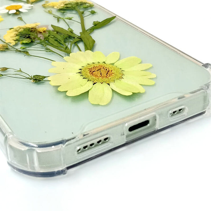 Flower Arrangement Art | Clear Bumper Phone Case | Optional Magnetic Ring