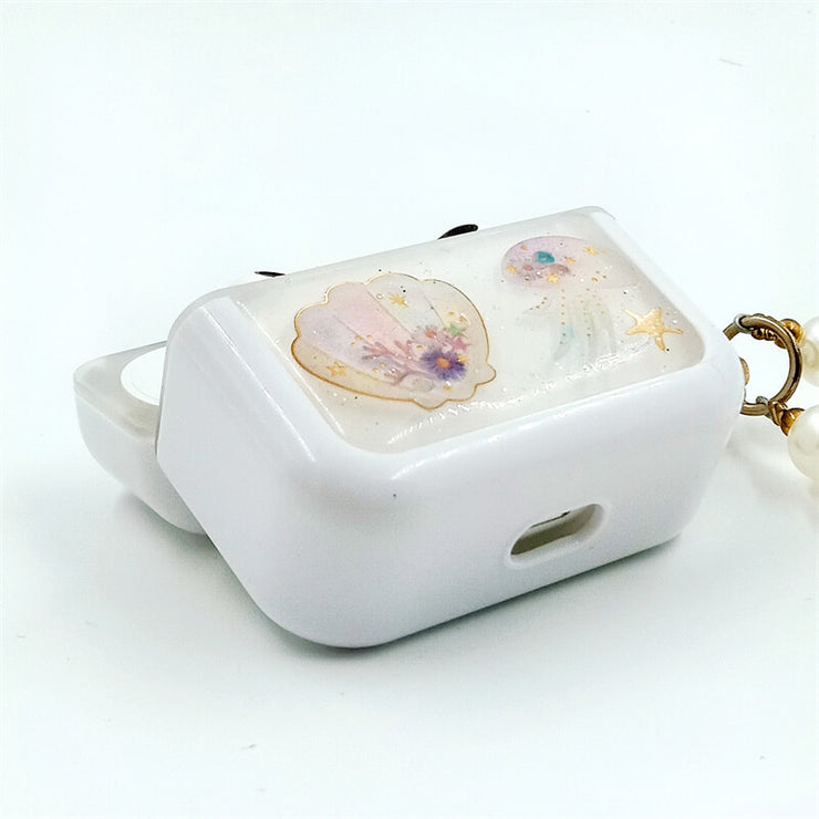 Stars Dolphin | Seashell | Jellyfish | Resin | Case for AirPods