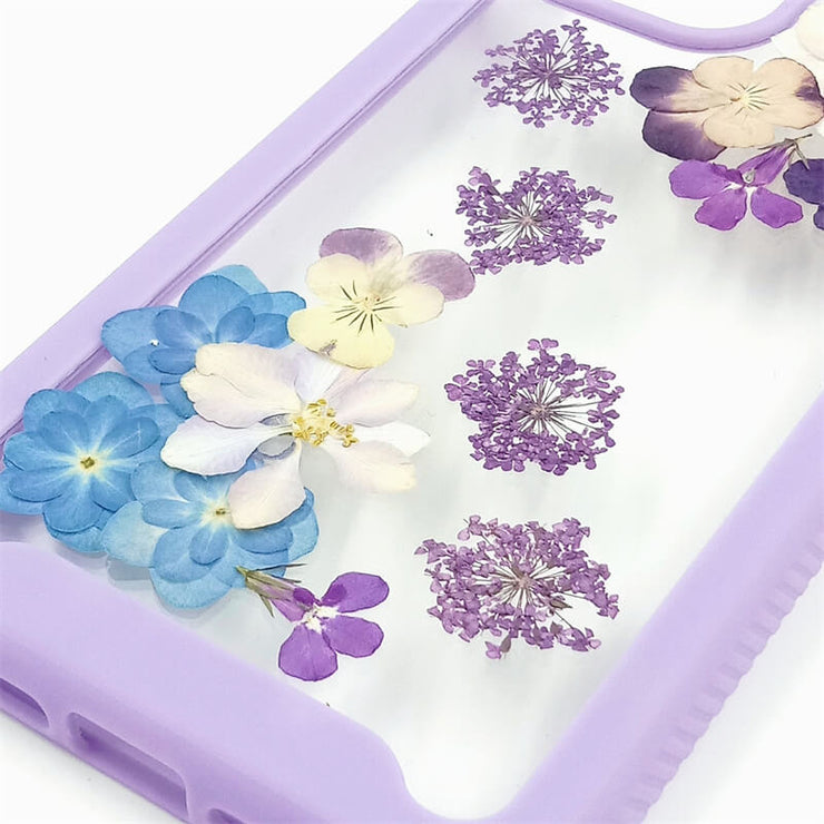 Blue Hydrangea White Delphinium | 2 in 1 Full Protection Case | Apple Samsung Google