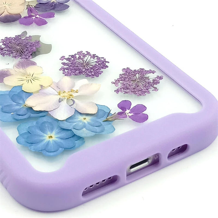 Blue Hydrangea White Delphinium | 2 in 1 Full Protection Case | Apple Samsung Google