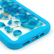 Blue Hydrangea Gypsophila | 2 in 1 Full Protection Case | Apple Samsung Google