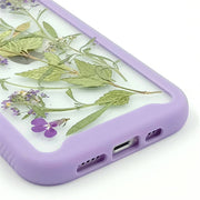 Purple Lobelia Erinus | 2 in 1 Full Protection Case | Apple Samsung Google