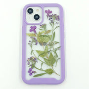 Purple Lobelia Erinus | 2 in 1 Full Protection Case | Apple Samsung Google