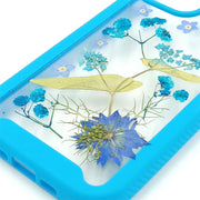 Blue Hydrangea Gypsophila | 2 in 1 Full Protection Case | Apple Samsung Google