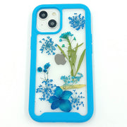 Blue Hydrangea Lace Flower | 2 in 1 Full Protection Case | Apple Samsung Google