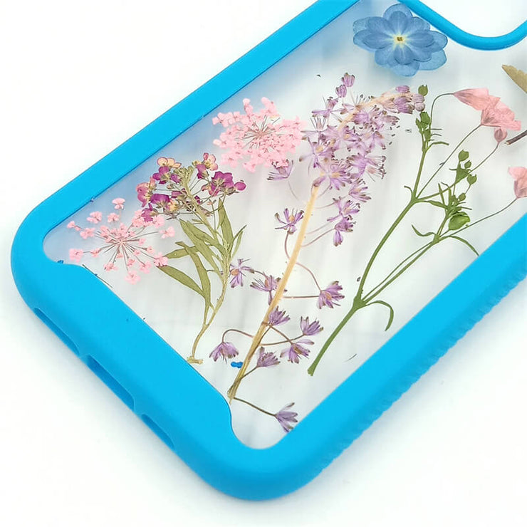 Floral Hydrangea | 2 in 1 Full Protection Case | Apple Samsung Google