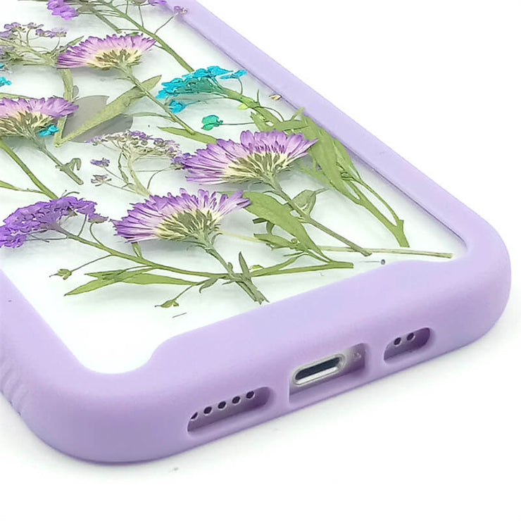 Forget Me Not & Sweet Alyssum | 2 in 1 Full Protection Case | Apple Samsung Google