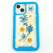 Delphinium Daisy Lace Flower | 2 in 1 Full Protection Case | Apple Samsung Google