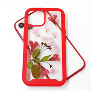 Red Lobelia Erinus | 2 in 1 Full Protection Case | Apple Samsung Google